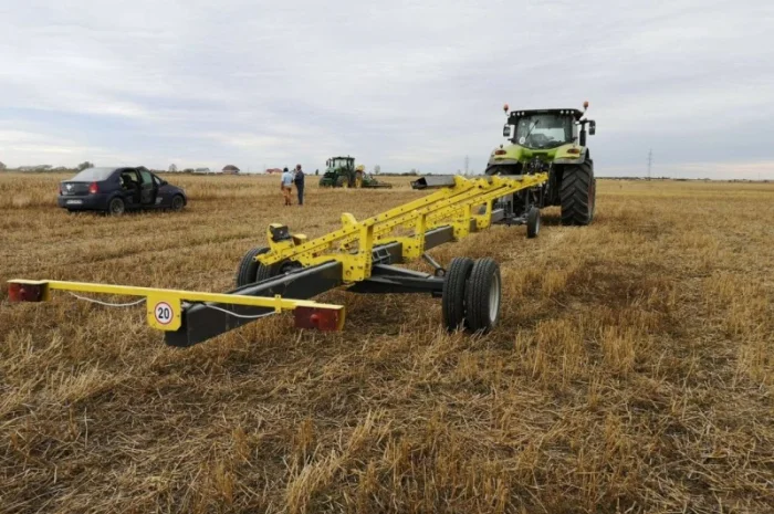 Тележка для транспортировки жаток «CARELLO-2» (двуосная) 10.7м- фото № 6