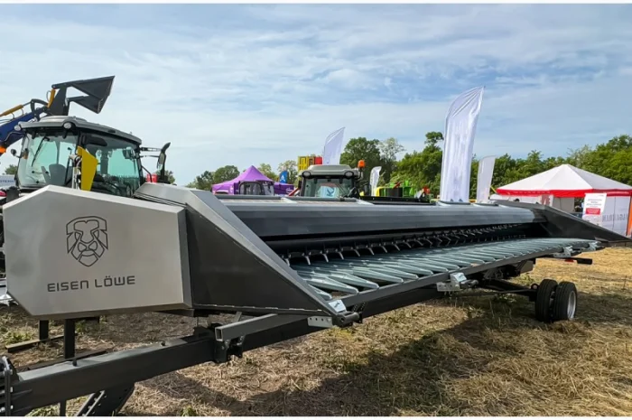 Жниварка для збирання соняшника преміум-класу Eisen Löwe з автономним гідроприводом- фото № 3