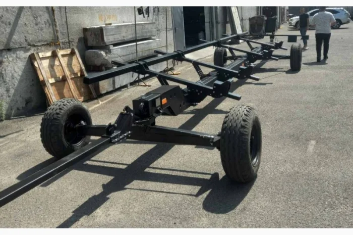 Новий візок для жниварок- фото № 1