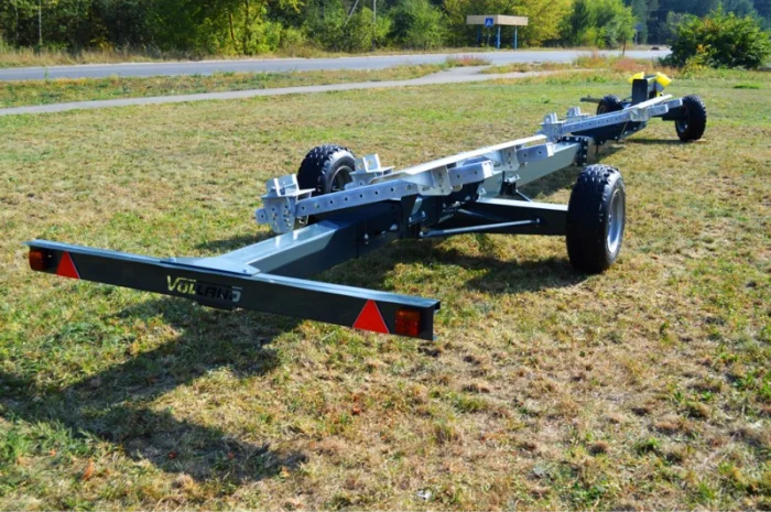 Двухосная Тележка для транспортировки жаток VL-30 (до 9.15м.) TM "Volland"- фото № 3