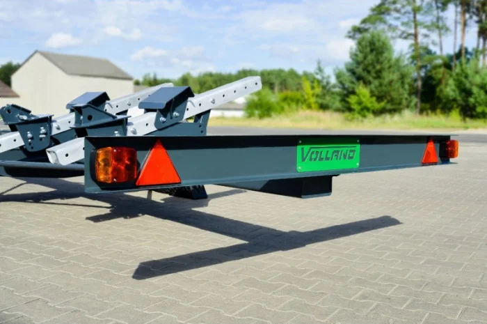 Двухосная Тележка для транспортировки жаток VL-30 (до 9.15м.) TM "Volland"- фото № 9