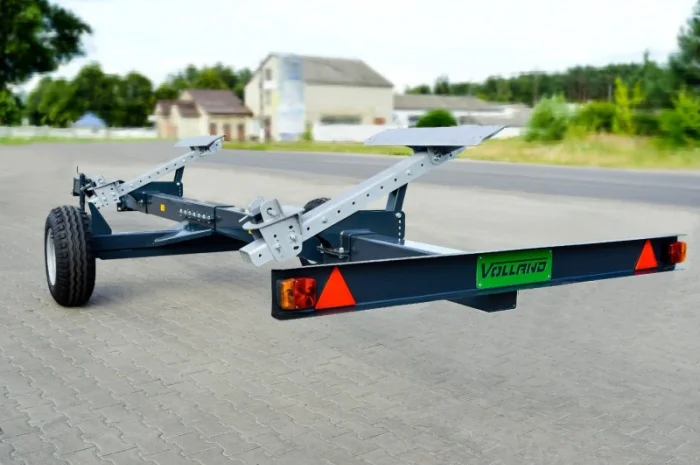 Одноосная тележка для транспортировки жаток VL-20 (до 6.1м.) TM "Volland"- фото № 1
