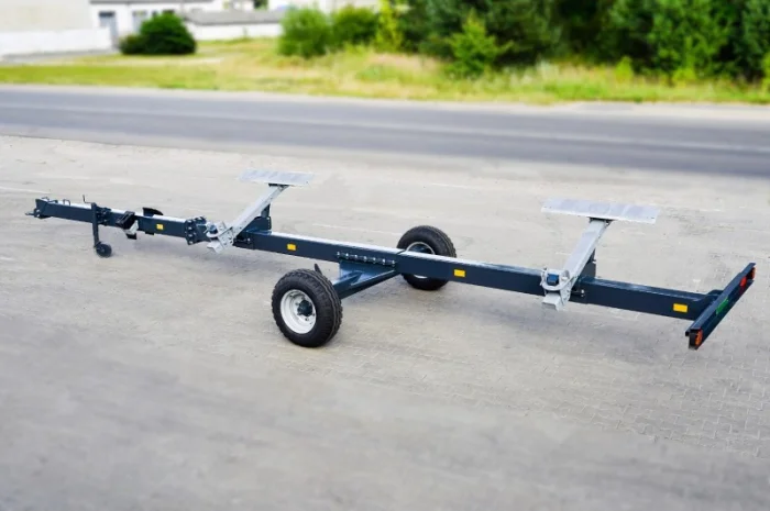 Одноосная тележка для транспортировки жаток VL-20 (до 6.1м.) TM "Volland"- фото № 2