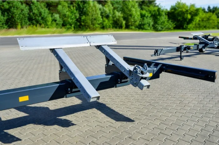 Одноосная тележка для транспортировки жаток VL-25 (до 7.6м.) TM "Volland"- фото № 2