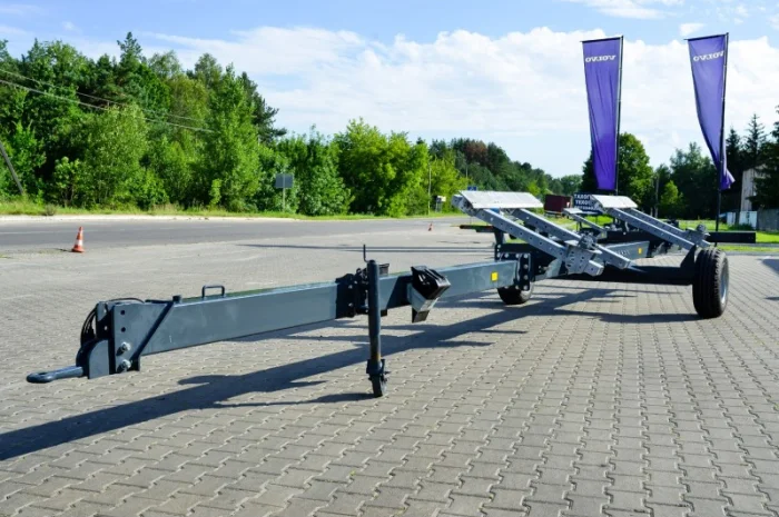 Одноосная тележка для транспортировки жаток VL-25 (до 7.6м.) TM "Volland"- фото № 3