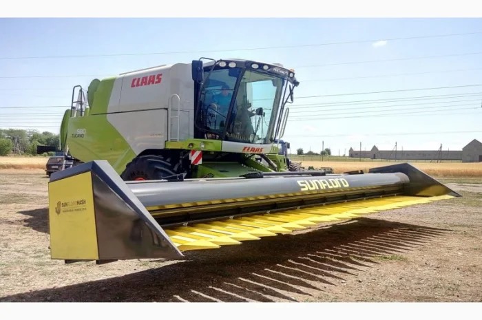 Жатка для уборки подсолнечника Sunfloro Shaft 9.2м- фото № 7