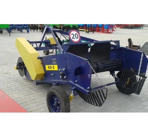 Картофелекопалка двухрядная транспортерная навесная (Украина)- фото № 1