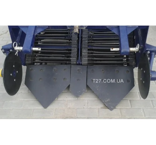 Картофелекопалка двухрядная транспортерная навесная (Украина)- фото № 2