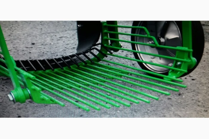 Копалка вибрационная Bomet (Польша), выброс назад, 1-но рядная, купити віброкопалку бомет- фото № 8