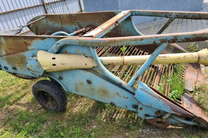 Картофелекопалка двухрядная транспортерная Z-609 фирмы Agromet (Польша)- фото № 2