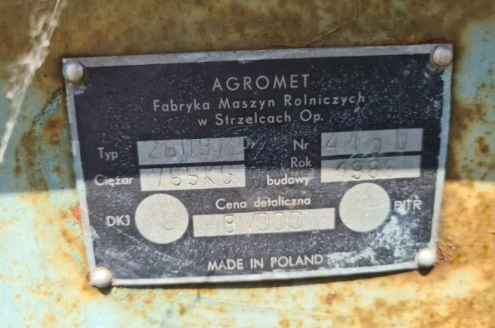 Картофелекопалка двухрядная транспортерная Z-609 фирмы Agromet (Польша)- фото № 6