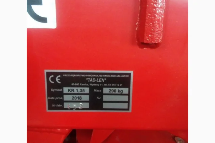 Косилка Tad -len 1.35м, 1.65м- фото № 2