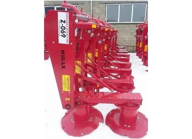 Косілка роторна 1, 65м wirax польща- фото № 2