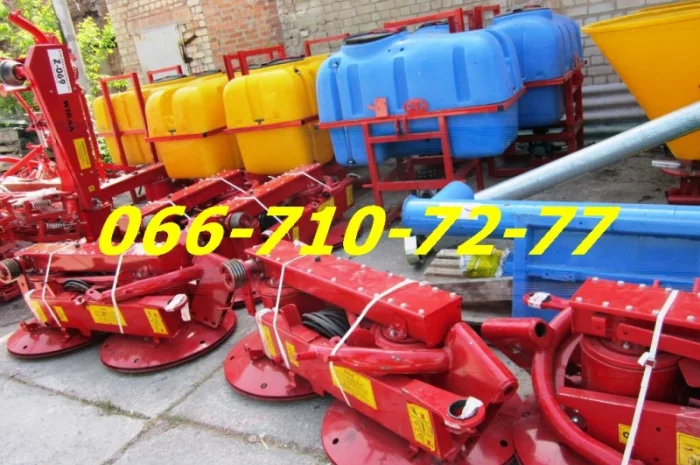 Ротационная косилка, двухроторная wirax z-169, сельскохозяйственная техника из Днепра- фото № 1