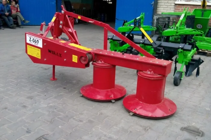 Косилка роторная 1.35 - 1.65 - 1.85 м Wirax Польша- фото № 7
