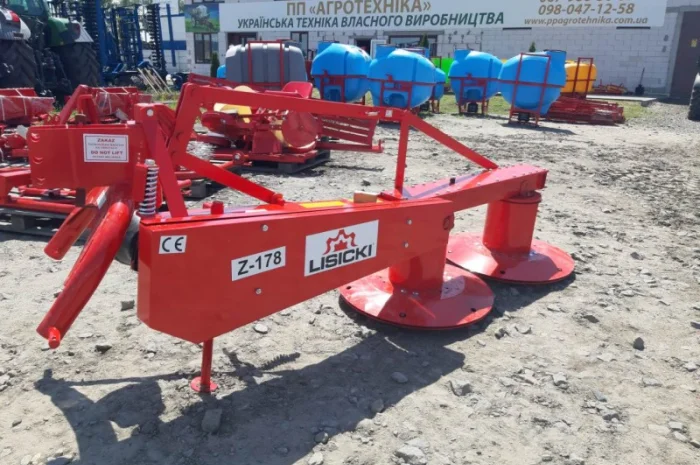Косарка роторна Z-178 ширина захвату 1, 65 м фірми Lisicki- фото № 12