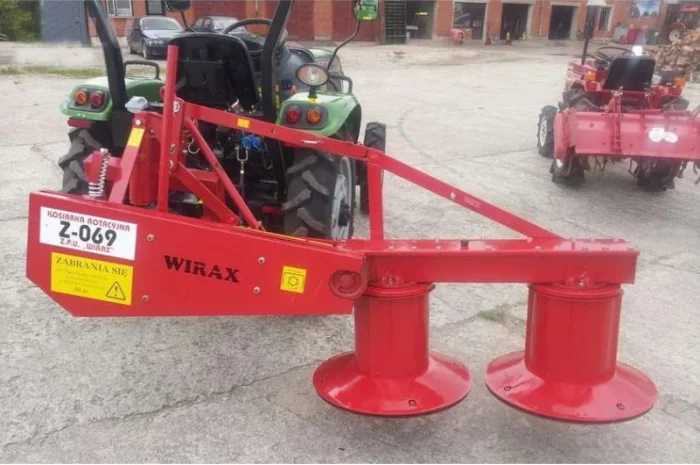 Косарка ротаційна 1, 35 м до міні-тракторів Польща- фото № 1