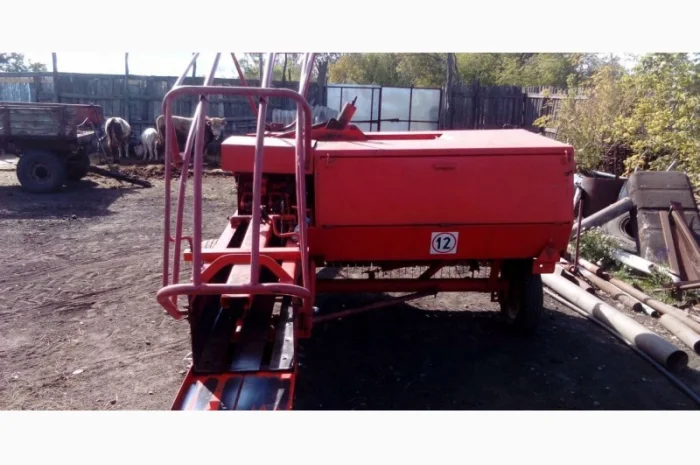 Подборщик тюковый б/у Sipma z 224 Сипма (Сигм Sigma, Симпа)Аппарат и иглы 100% исправны- фото № 2