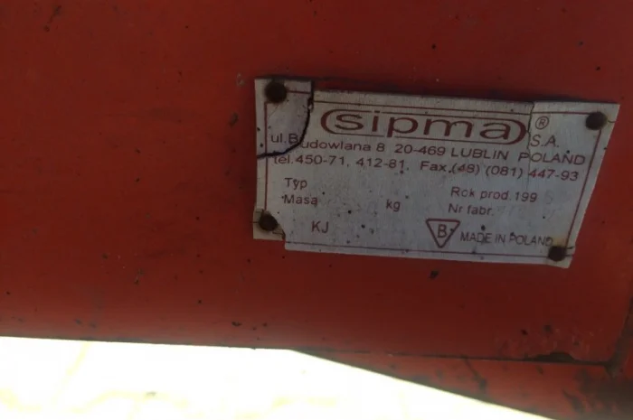 Прес підбирач, тюкопрес Sipma 224- фото № 18