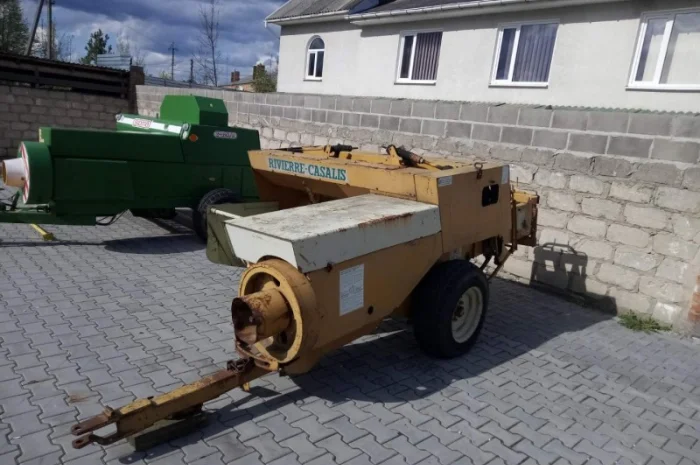 Прес підбирач прес подборщик тюкопрес тюковщик Rivierre- фото № 1