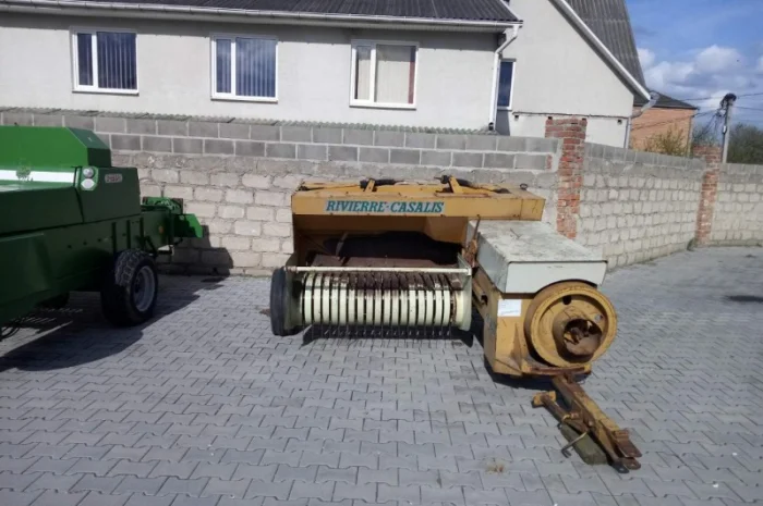 Прес підбирач прес подборщик тюкопрес тюковщик Rivierre- фото № 2