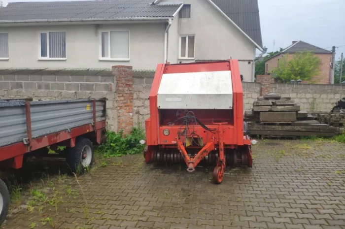 Прес підбирач тюкопрес тюковщик тюковальник рулонний Sipma- фото № 4