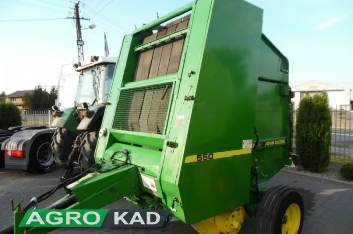 Пресс-подборщик рулонный JOHN DEERE 550 (7)- фото № 3