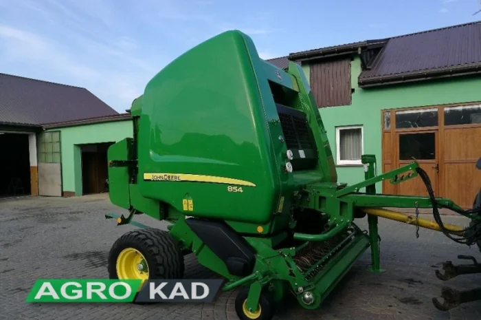 Пресс-подборщик рулонный John Deere 854- фото № 1