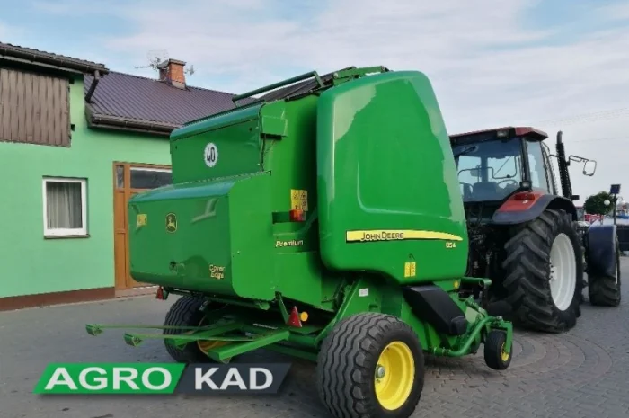 Пресс-подборщик рулонный John Deere 854- фото № 4