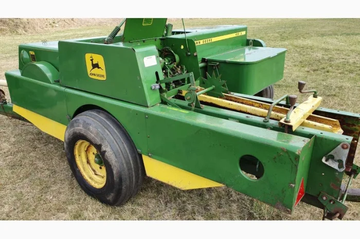 Пресс подборщик тюковый John Deere 456A- фото № 6