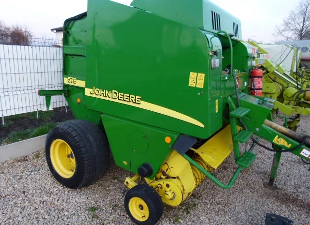 Пресс подборщик рулонный John Deere 578- фото № 4