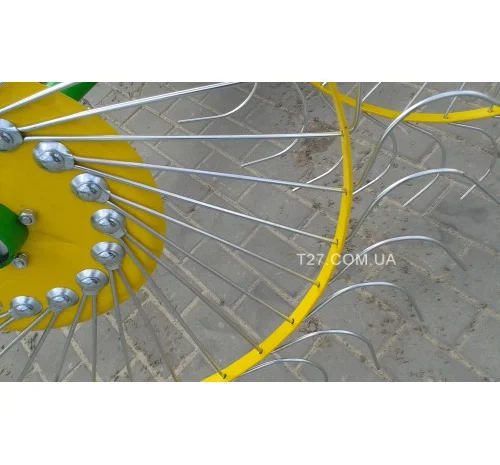 Грабли-ворошилка «Солнышко» 4-х колесные (Польша)- фото № 6