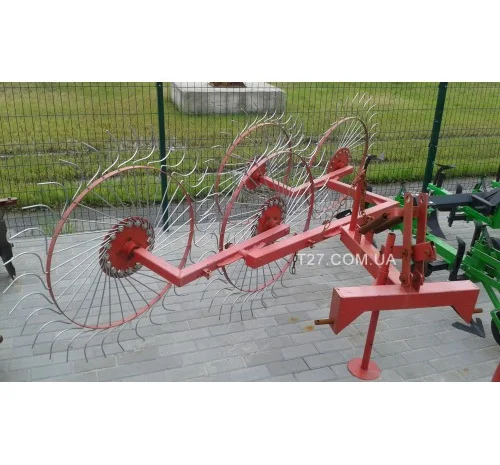 Грабли-ворошилка «Солнышко» 4-х колесные (Украина)- фото № 1