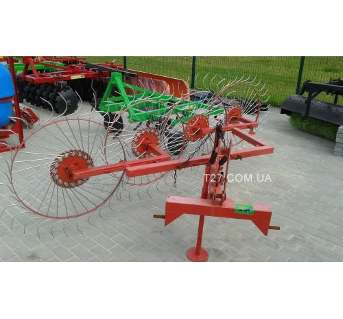 Грабли-ворошилка «Солнышко» 4-х колесные (Украина)- фото № 3