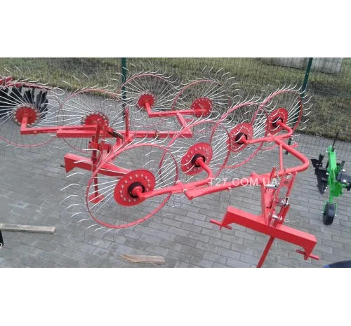 Грабли-ворошилка «Солнышко» 4-х колесные (Украина)- фото № 4