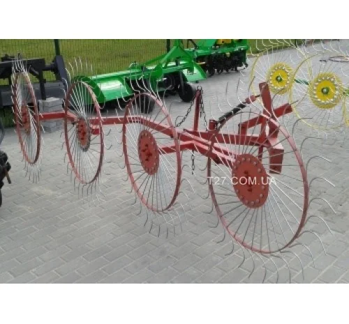 Грабли-ворошилка «Солнышко» 4-х колесные (Украина)- фото № 5