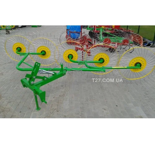 Грабли-ворошилка «Солнышко» 5-ти колесные (Польша)- фото № 3