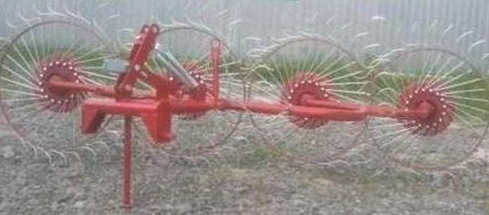 Грабли-ворошилки на 4 и 5 секций, грабли, граблі до трактора (пр-во Польша)- фото № 2