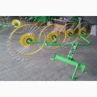 Грабалка грабли гребка ворошилка сонечко на 4-5 колес Польша Wirax i Bomet Польша- фото № 2