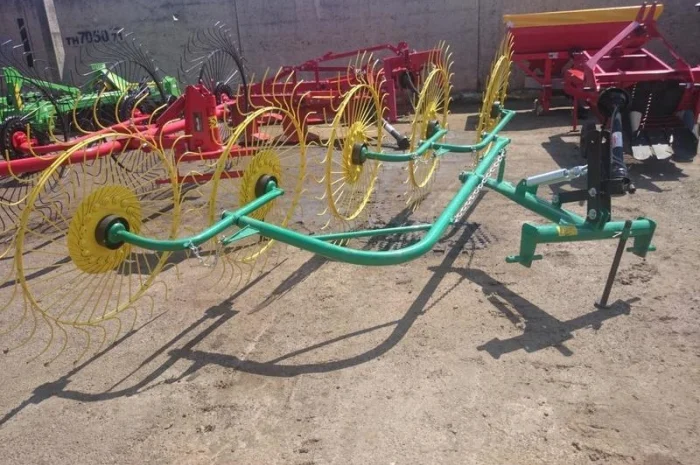 Грабли ворошилки, грабарка, гребка, 4-5 колес, солнышко- фото № 6