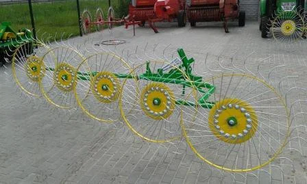 Грабли ворошилки Солнышко ( Гребка Сінограбарка Граблі Грабарка )- фото № 2