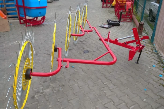 Грабалка на 5 колес сіноворушилка сонечко польща- фото № 5
