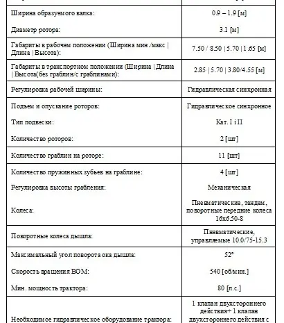 Валкообразователь (Грабли) Pronar ZKP800 (Польша)- фото № 4