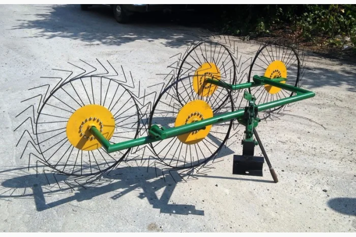 Грабли Ворошилки Солнышко. Ворошилки 4-х колесные. 2, 6 м- фото № 3