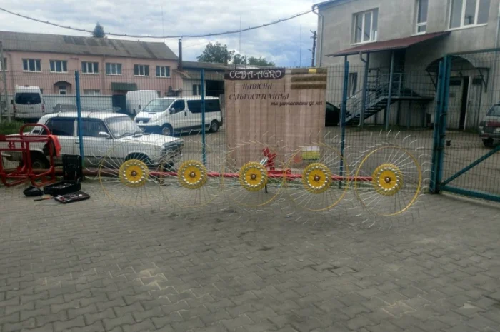 Грабарка гребка граблы ворошилки Польща- фото № 11