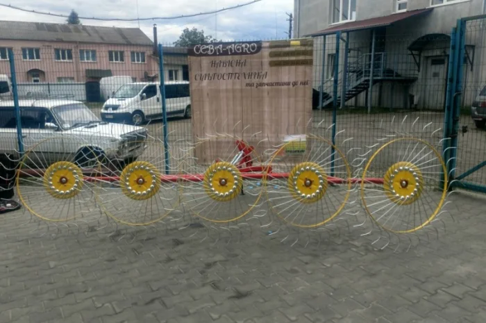 Грабарка гребка граблы ворошилки Польща- фото № 16