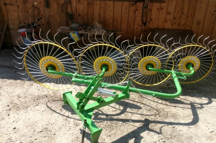 Грабарка гребка граблы ворошилки Польща- фото № 14