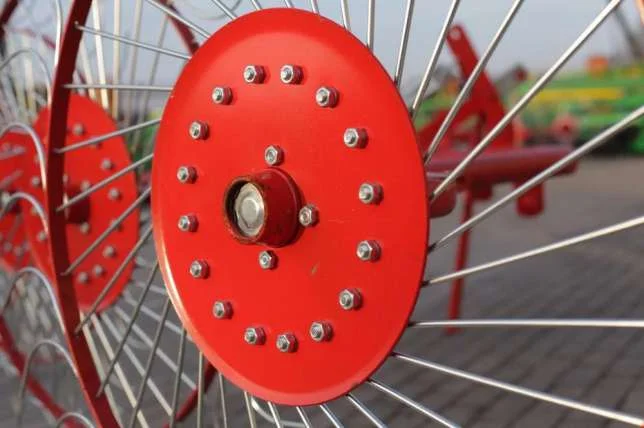 Грабли ворошилки, гребка, грабарка 4-5 колес, солнышко, ленточные Польша- фото № 7