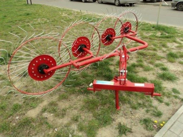 Граблі ворошилки 4-5 колес, грабарка, гребка, сонечко, ленточні Польща- фото № 13