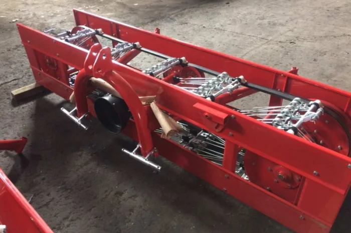 Граблі грабарка гребка сіноворошилка сіноворушилка ленточна ленточна пасова пасові Польща- фото № 4